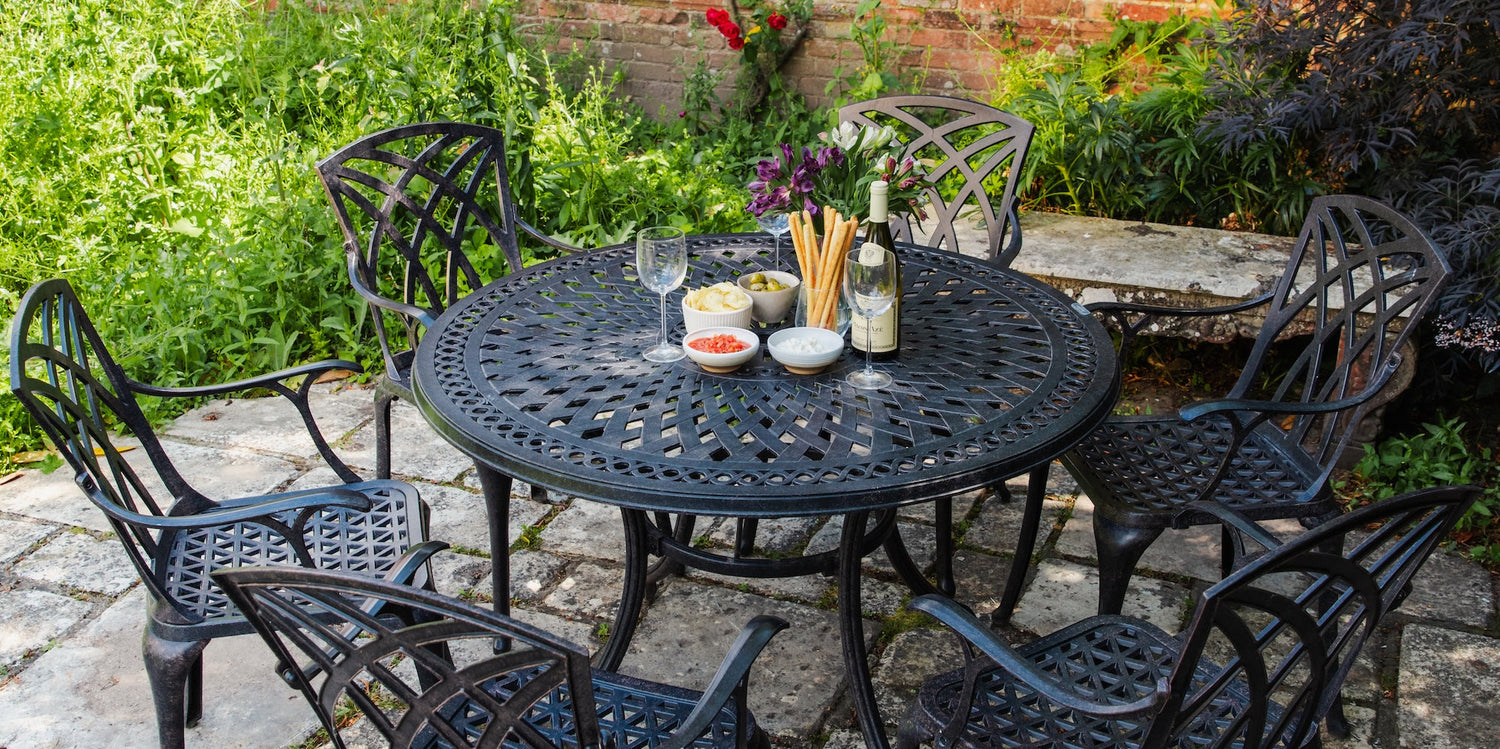 Garden furniture layout ideas based on your garden shape