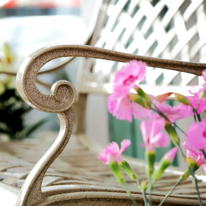 Jasmine Bench Set - Sandstone