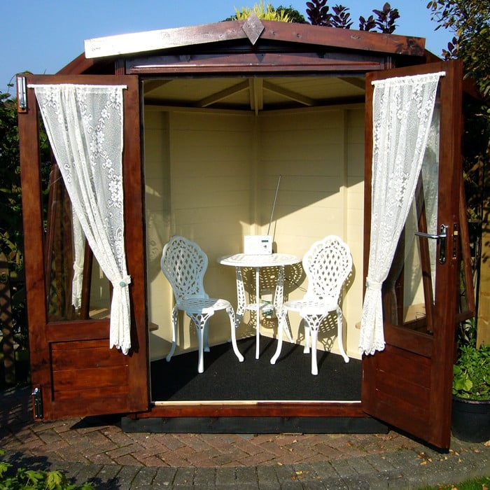 Rose Bistro 2 Seater Set - White