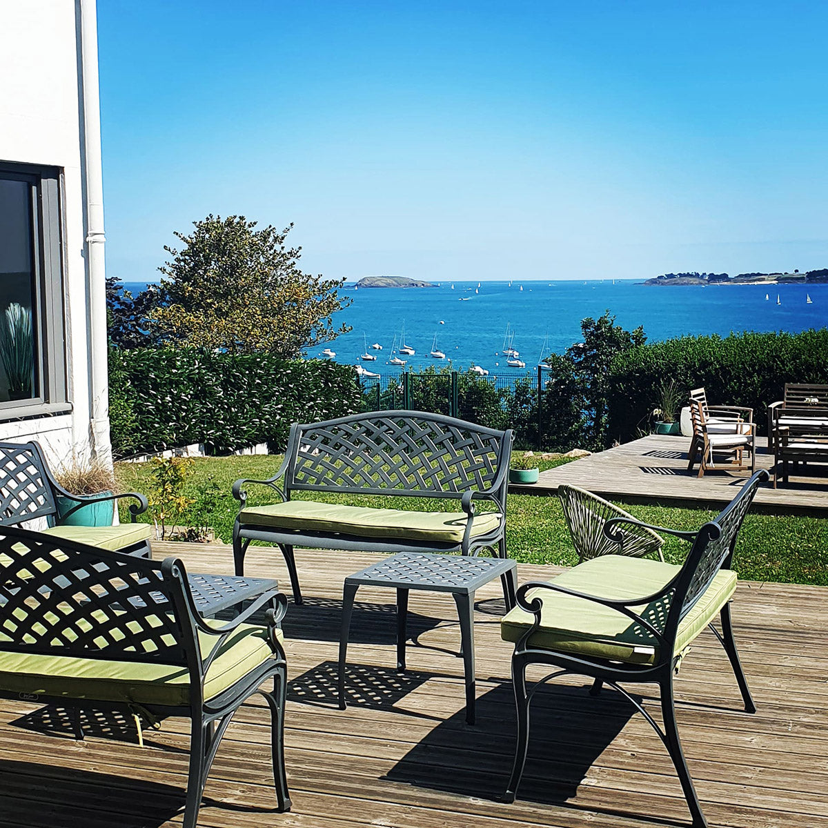 Jasmine Bench Set - Slate