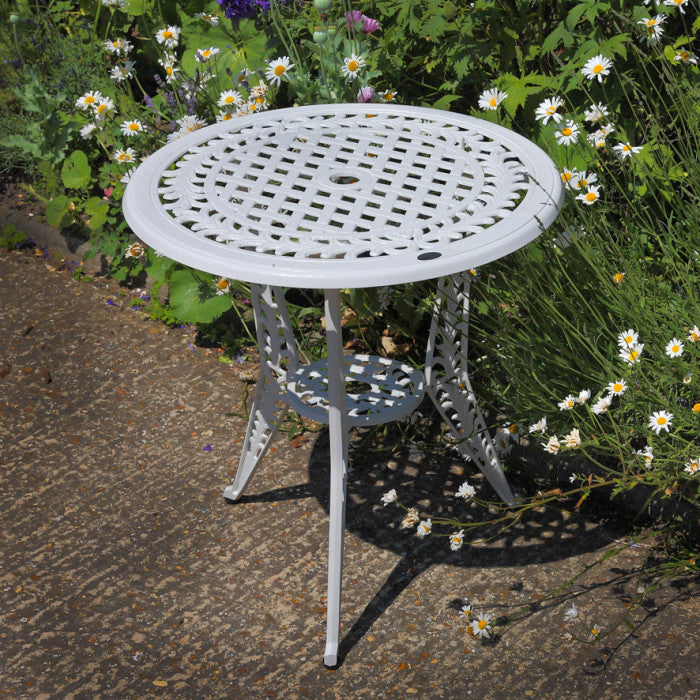 Ivy Bistro 2 Seater Set - White