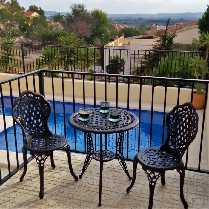 Ivy Bistro 2 Seater Set - Antique Bronze