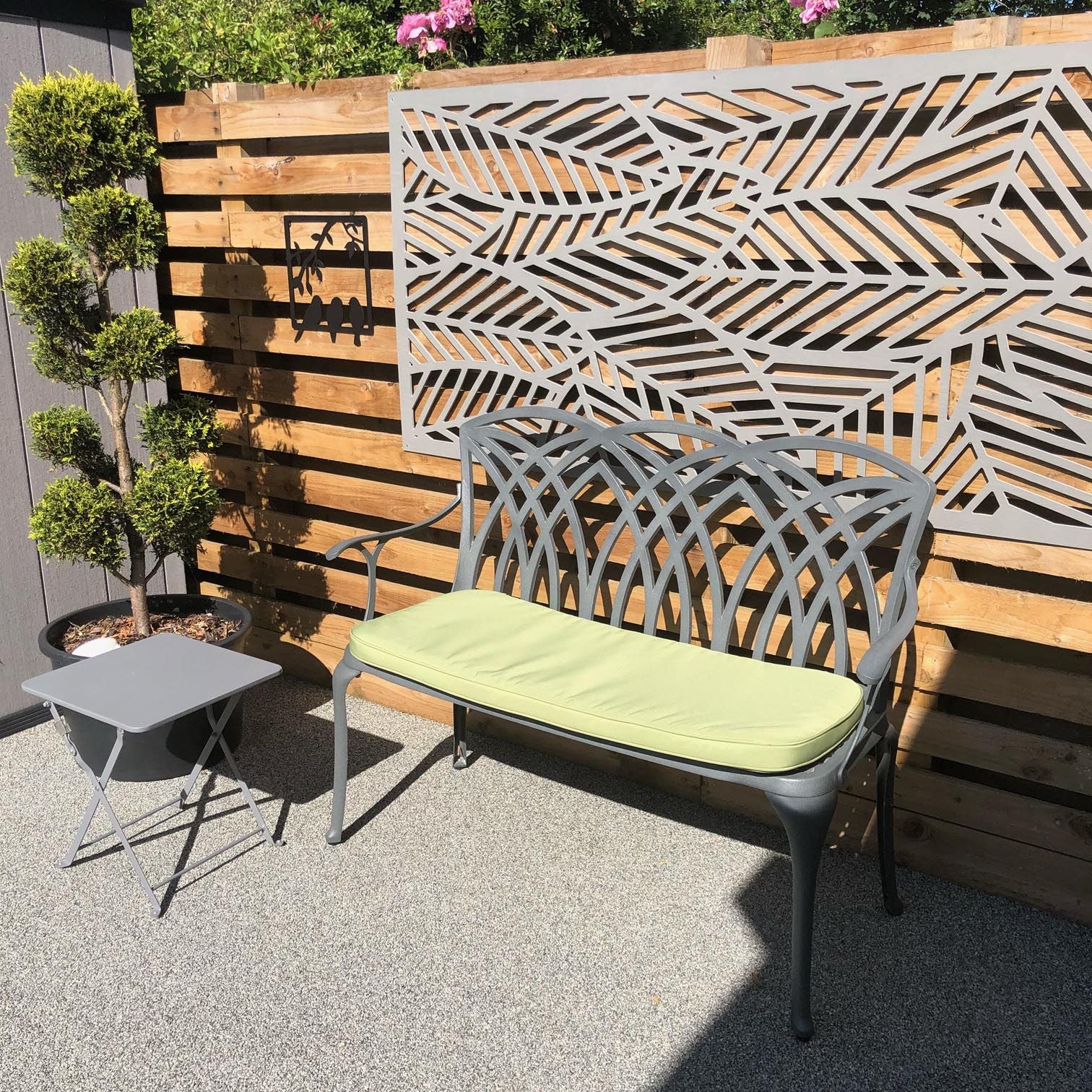 April Bench Set - Slate