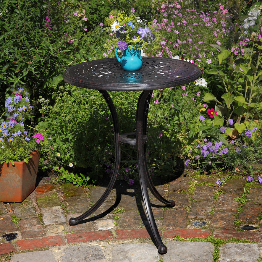 Ella Bistro Table - Antique Bronze