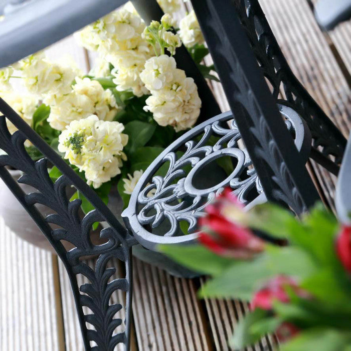 Ivy Bistro 2 Seater Set - Slate