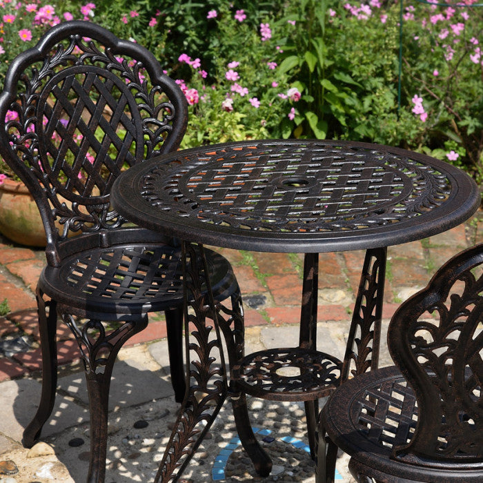 Ivy Bistro 2 Seater Set - Antique Bronze