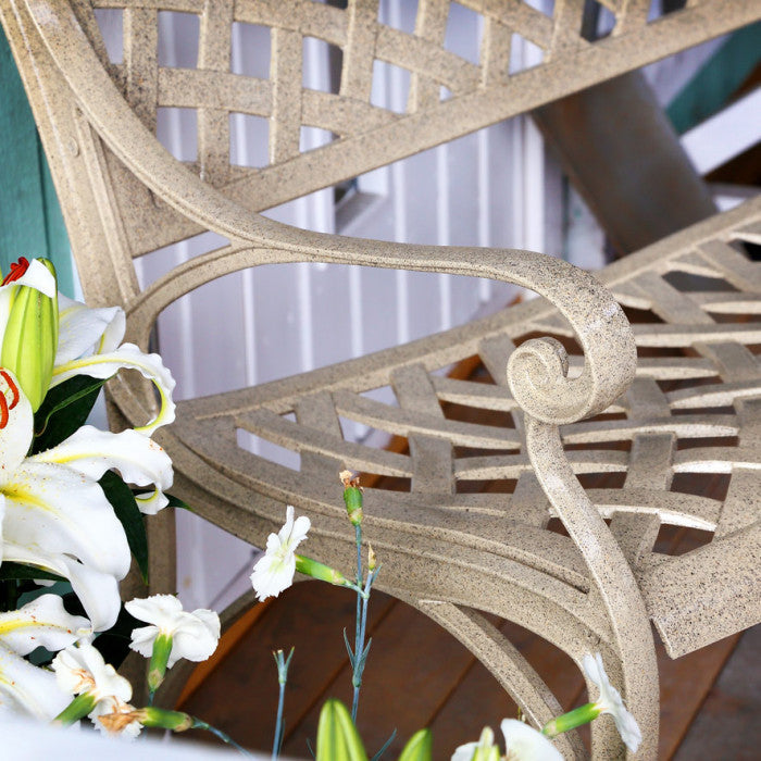 Jasmine Bench Set - Sandstone