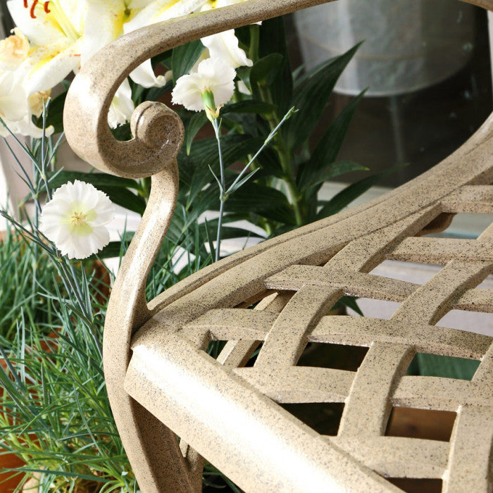 Rose Bench Set - Sandstone