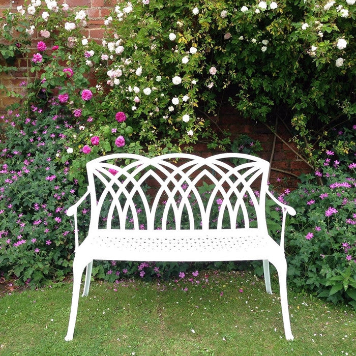 April Bench Set - White