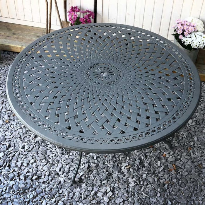 Olivia Table 10 Seater Set - Slate