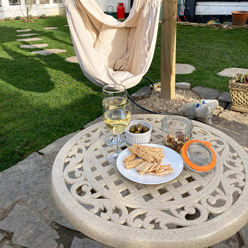 Ava Table - Sandstone