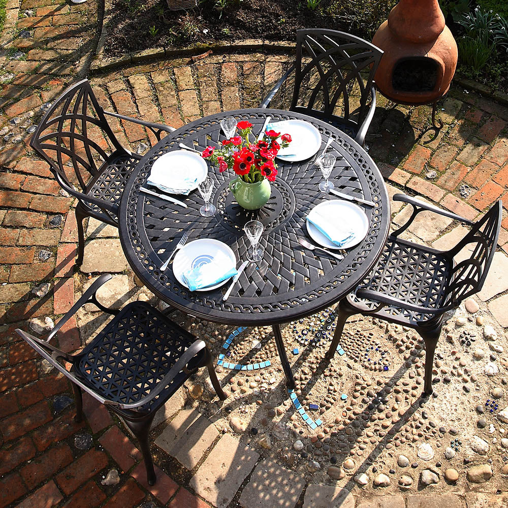 Alice Table - Antique Bronze