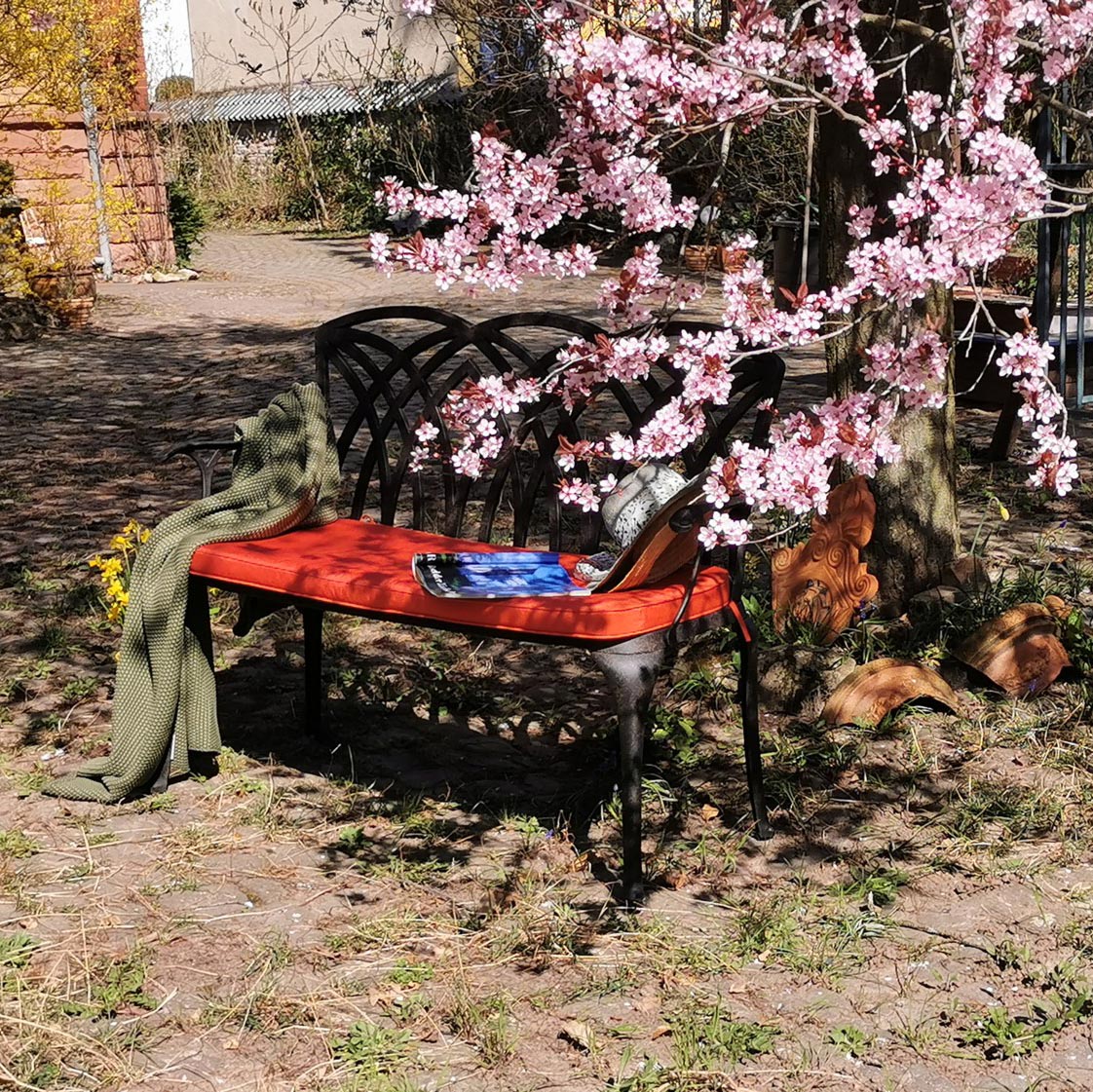 April Bench Set - Antique Bronze