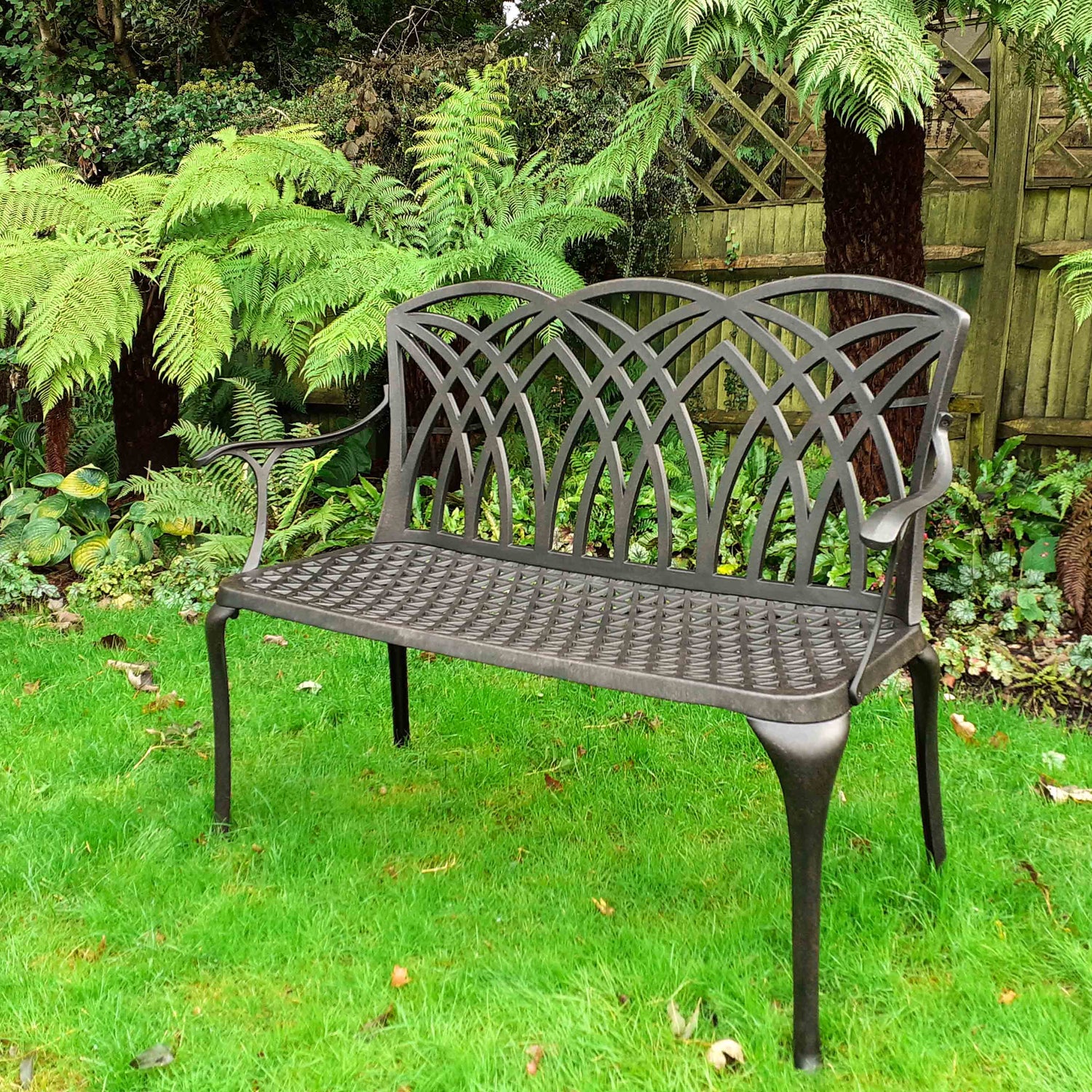 April Bench Set - Antique Bronze