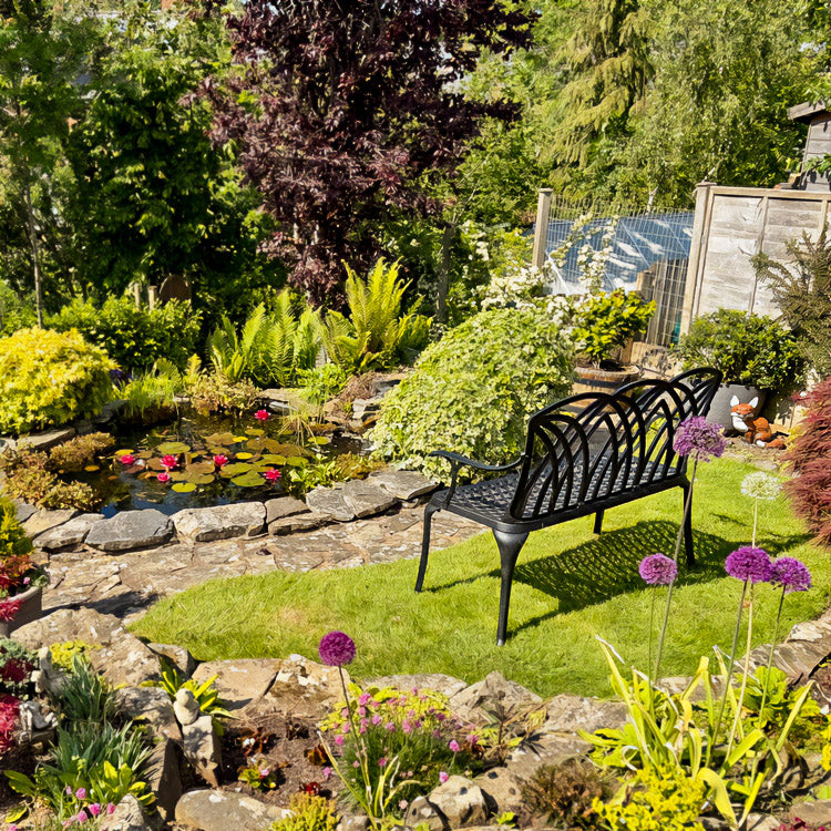 April Bench Set - Antique Bronze