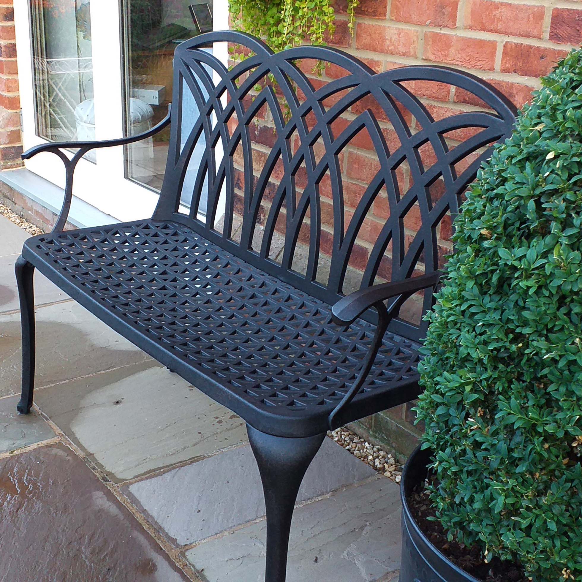 April Bench Set - Antique Bronze