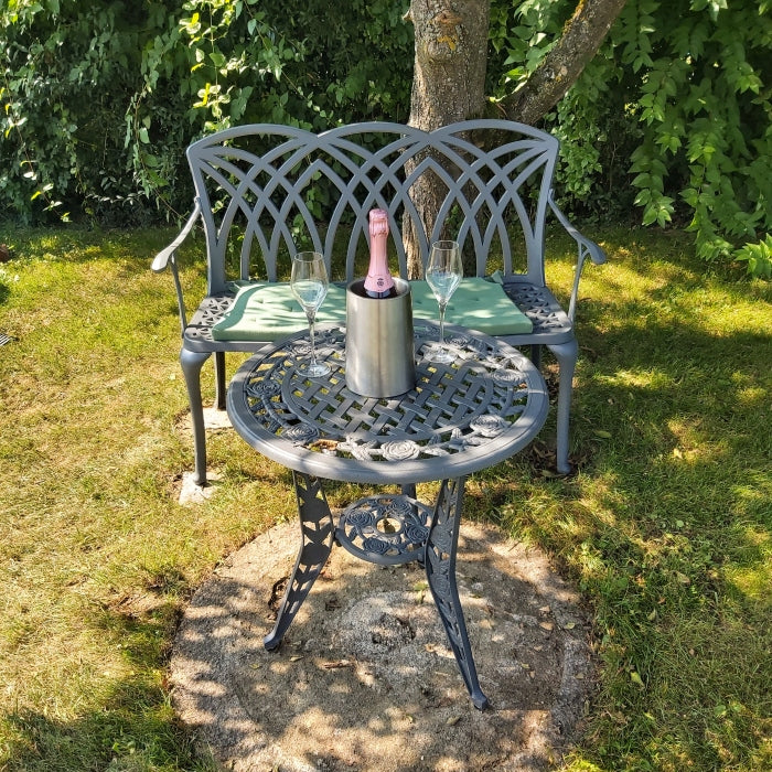 Rose Table 2 Seater Set - Slate