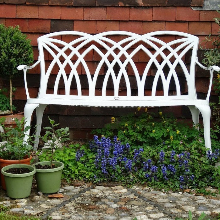 April Bench Set - White