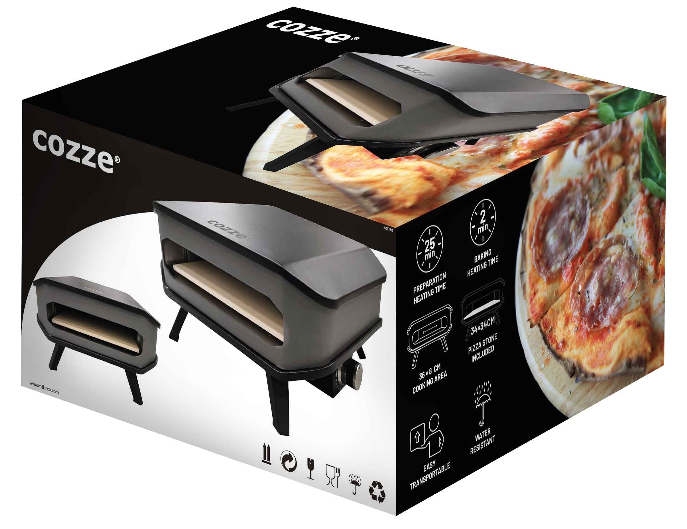 Cozze Pizza Oven 17" - Black
