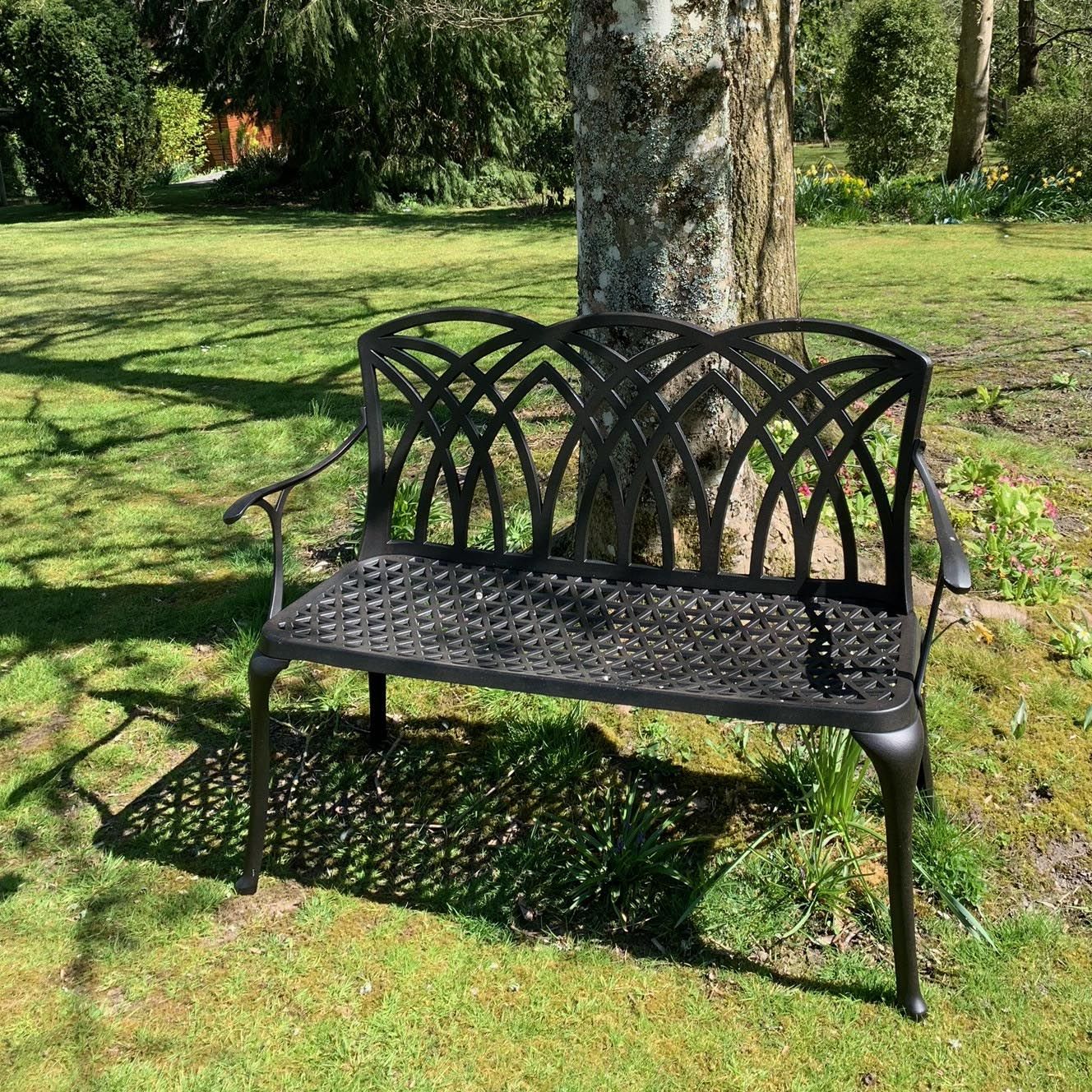 April Bench Set - Antique Bronze