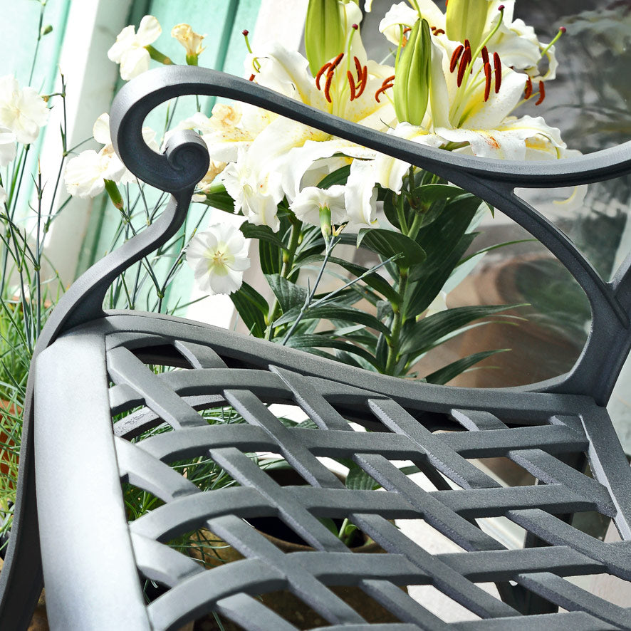 July Bench Set - Slate Grey