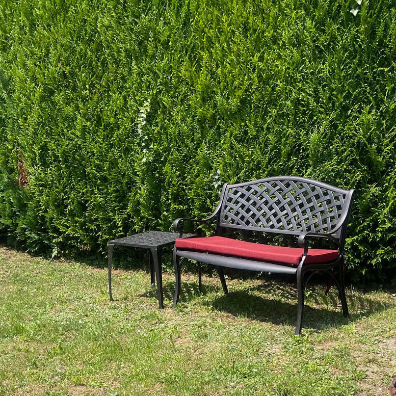 Jasmine Bench Set - Antique Bronze
