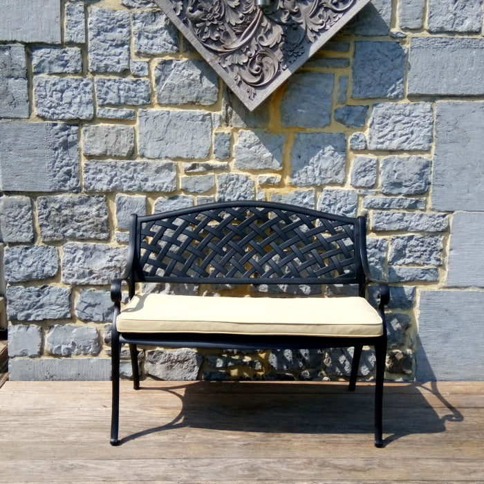 Jasmine Bench Set - Antique Bronze