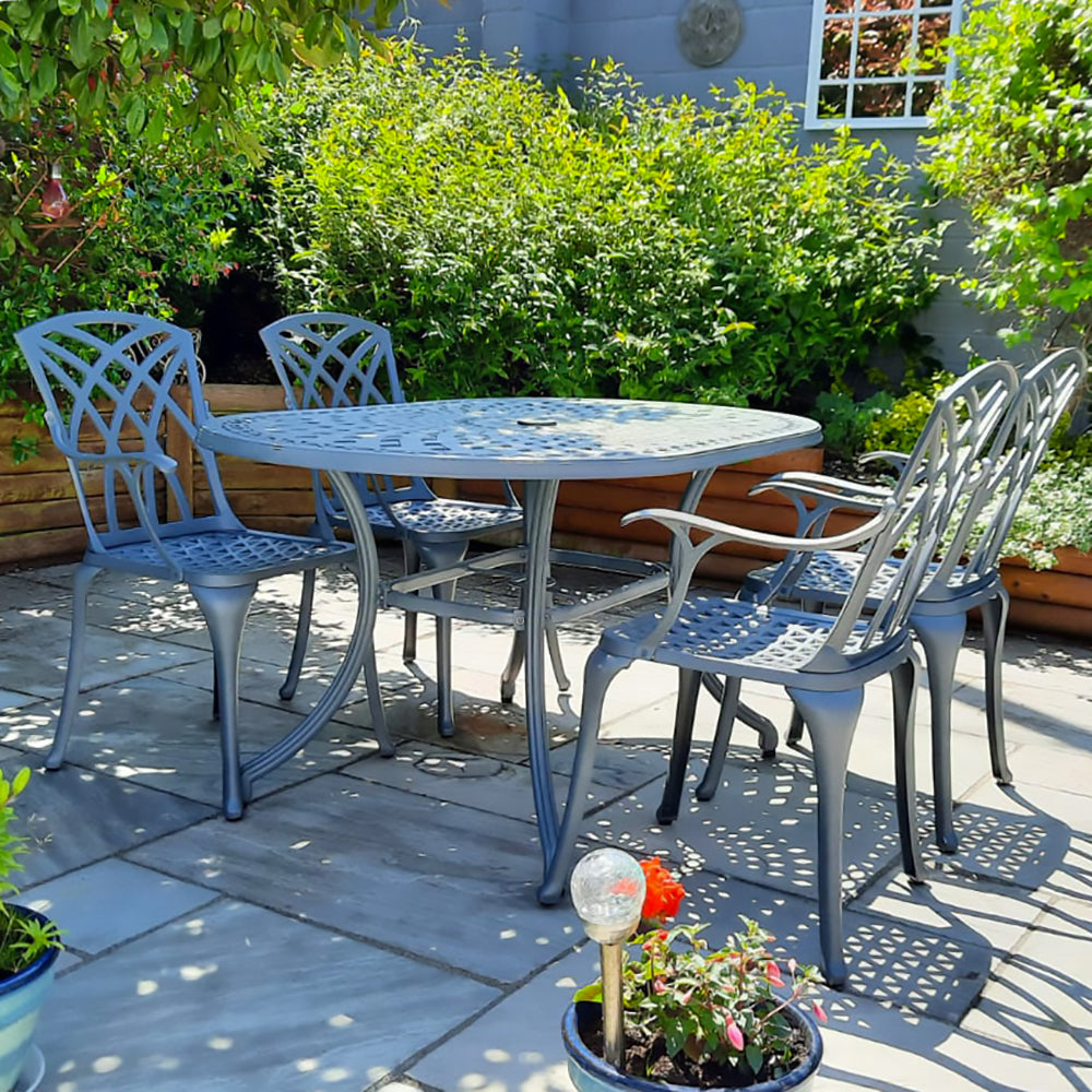 June Table 4 Seater Set - Slate