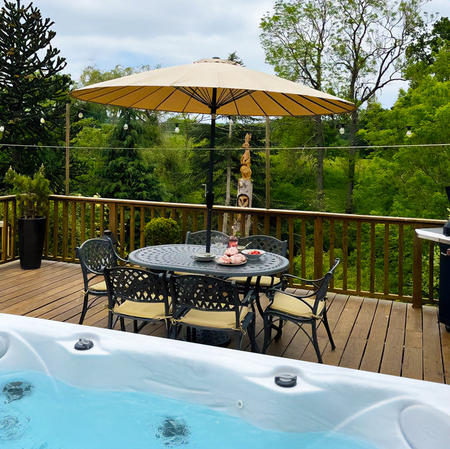 June Table 6 Seater Set - Slate