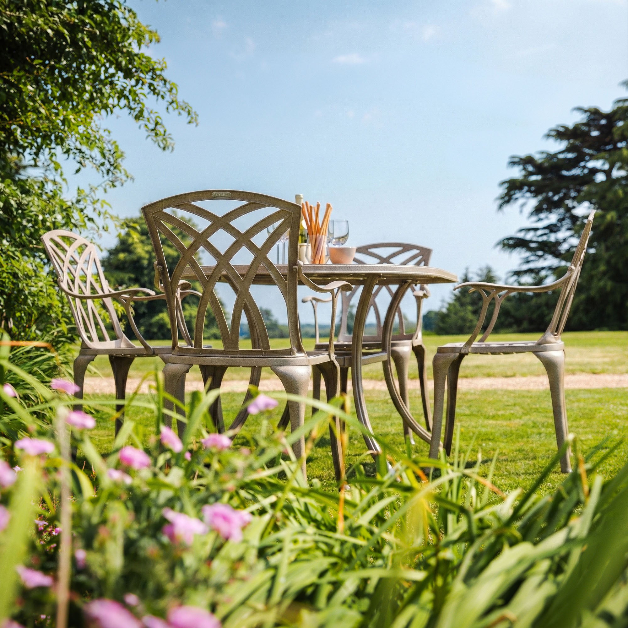June Table 6 Seater Set - Sandstone