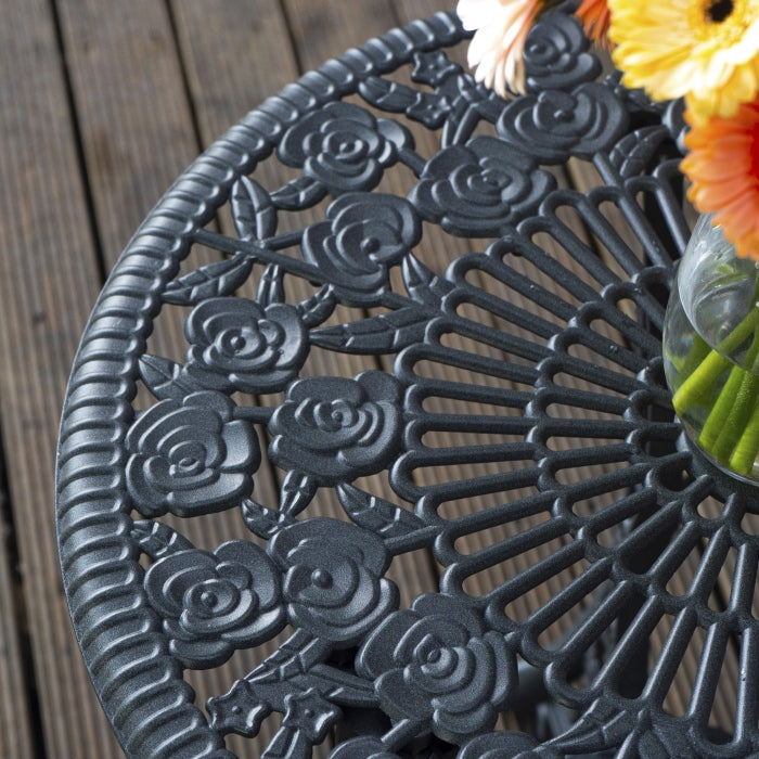 London Rose Bistro 2 Seater Set - Slate