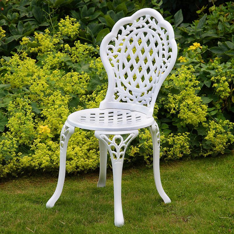 Ivy Bistro 2 Seater Set - White