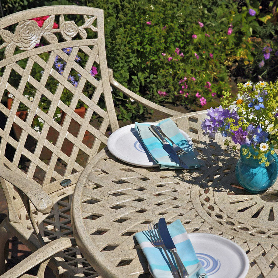 Mia Table 2 Seater Set - Sandstone