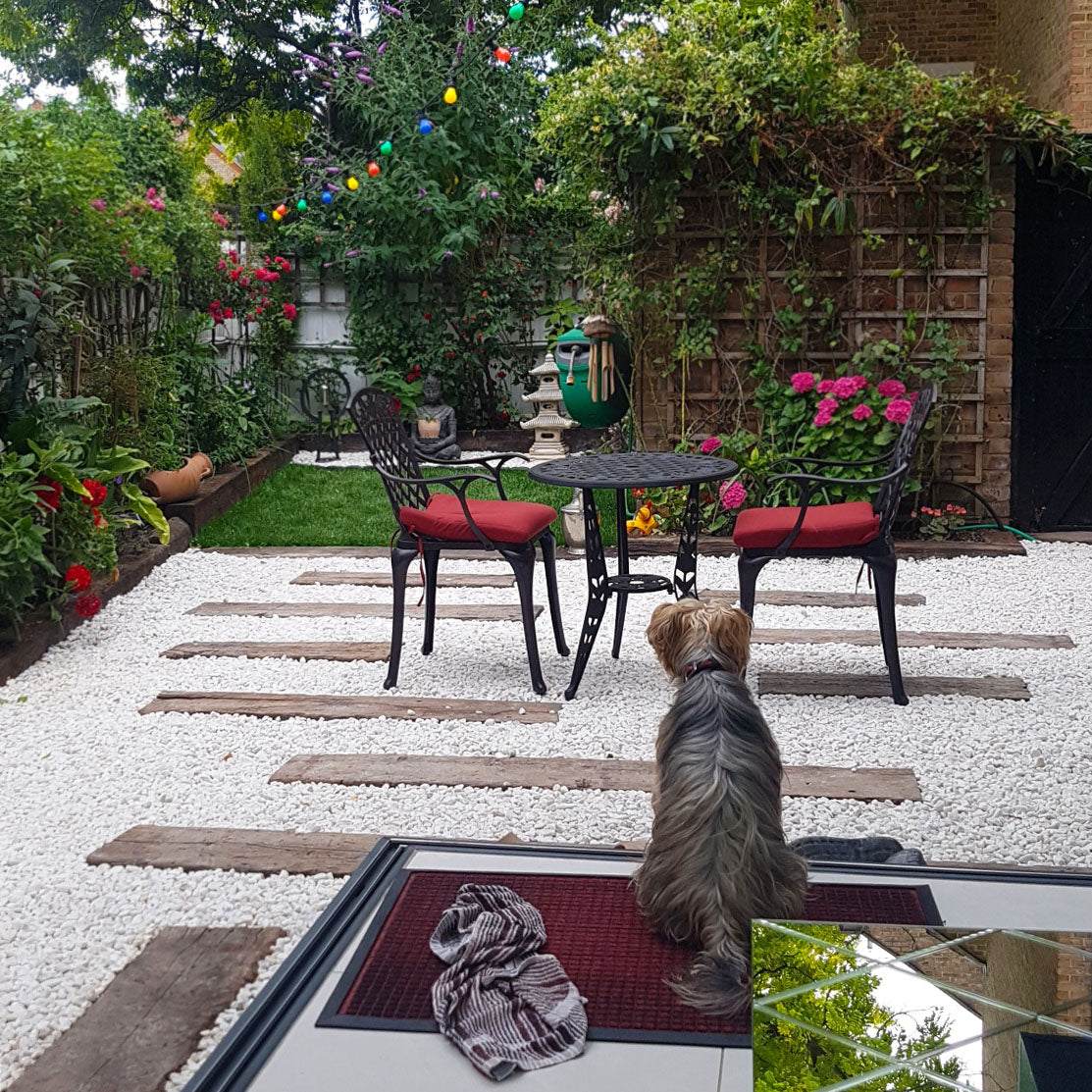 Rose Table 2 Seater Set - Antique Bronze