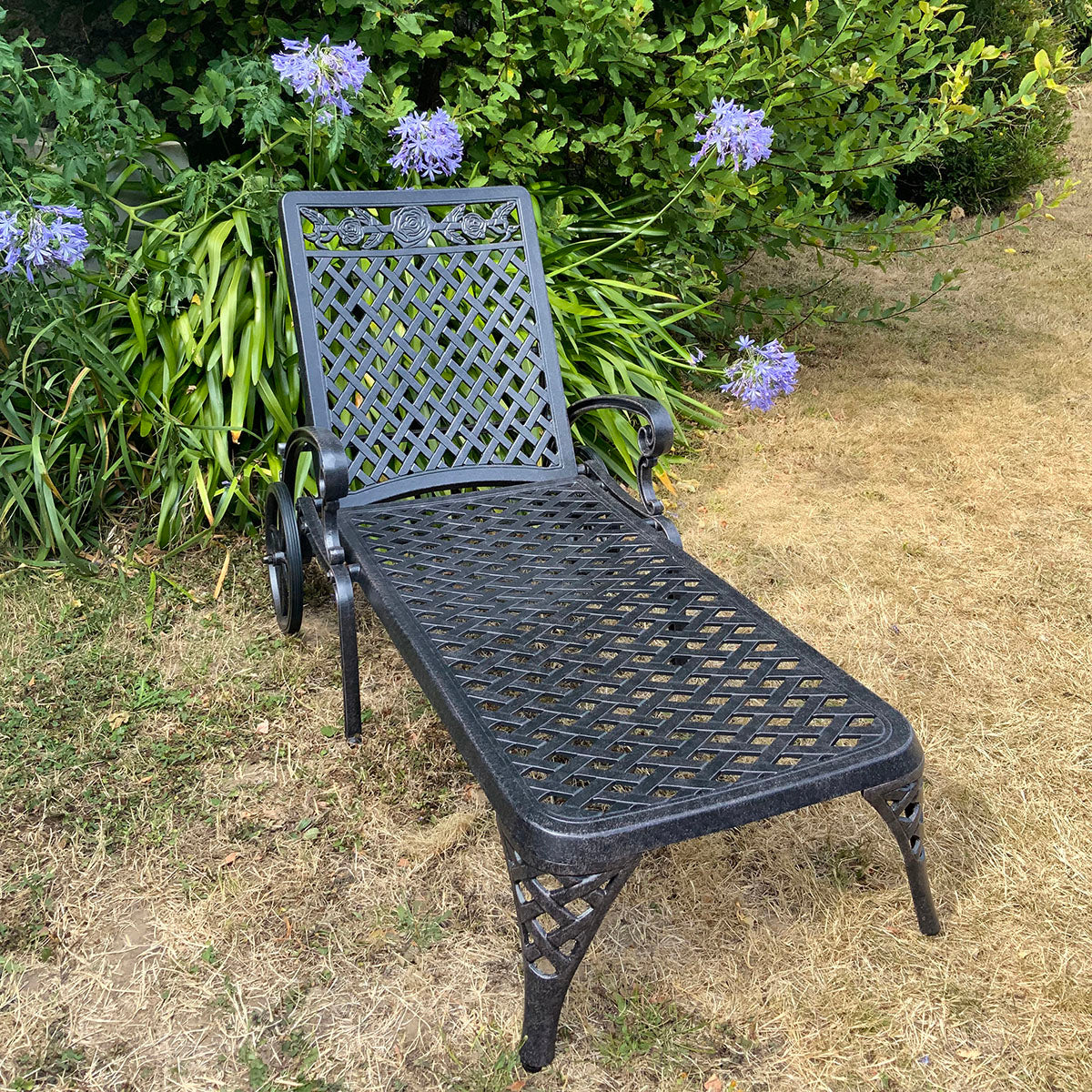 Rose Lounger Set - Antique Bronze
