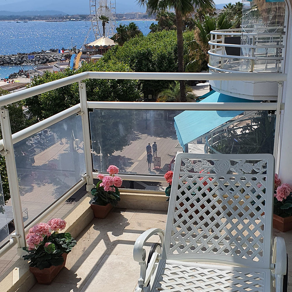 Rose Lounger Set - White