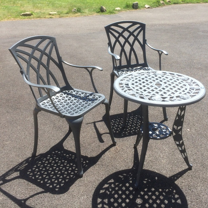 Rose Table 2 Seater Set - Slate