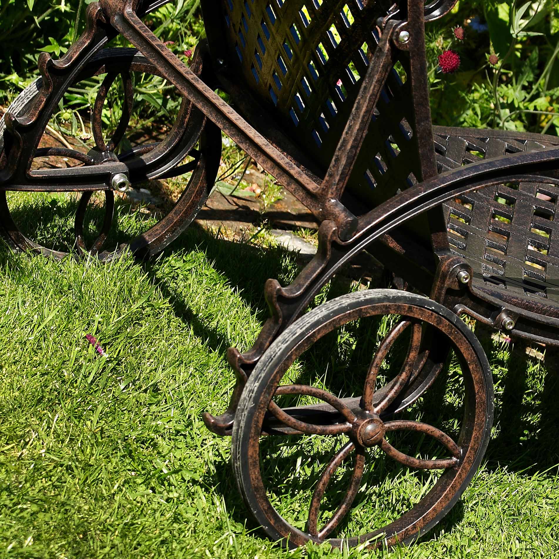 Stella Lounger Set - Antique Bronze