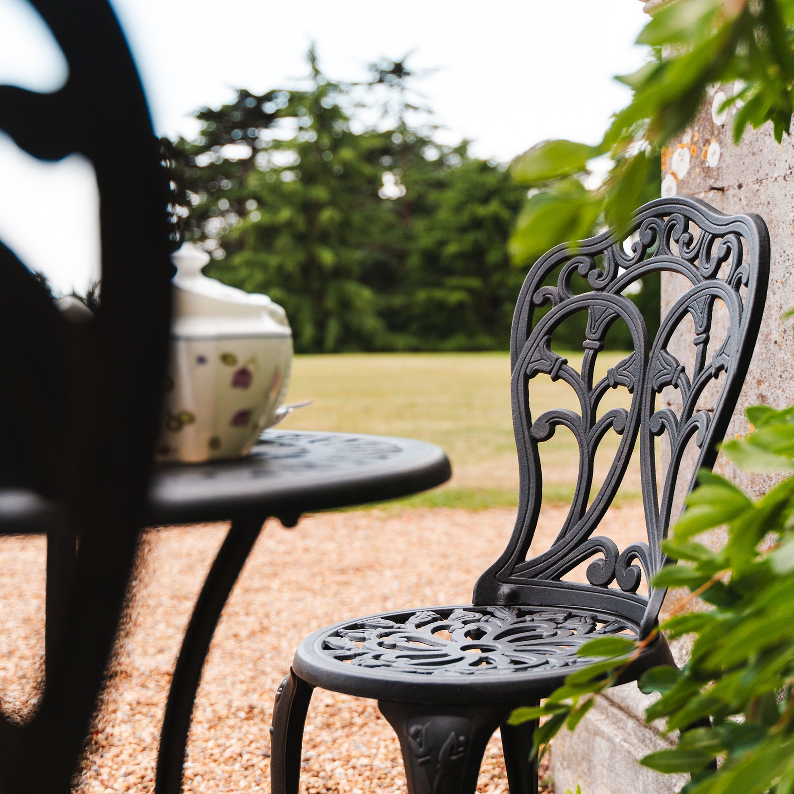 Tulip Bistro 2 Seater Set - Antique Bronze