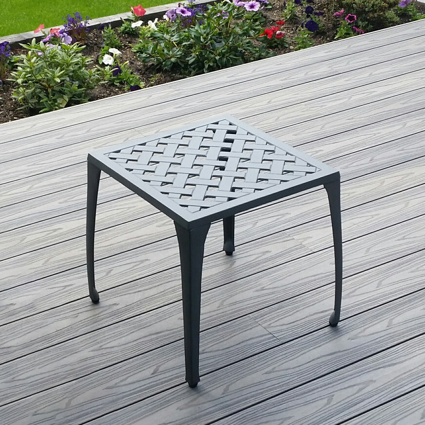 Willow Table 2 Seater Set - Slate Grey