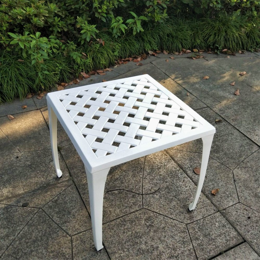 Willow Table 2 Seater Set - White