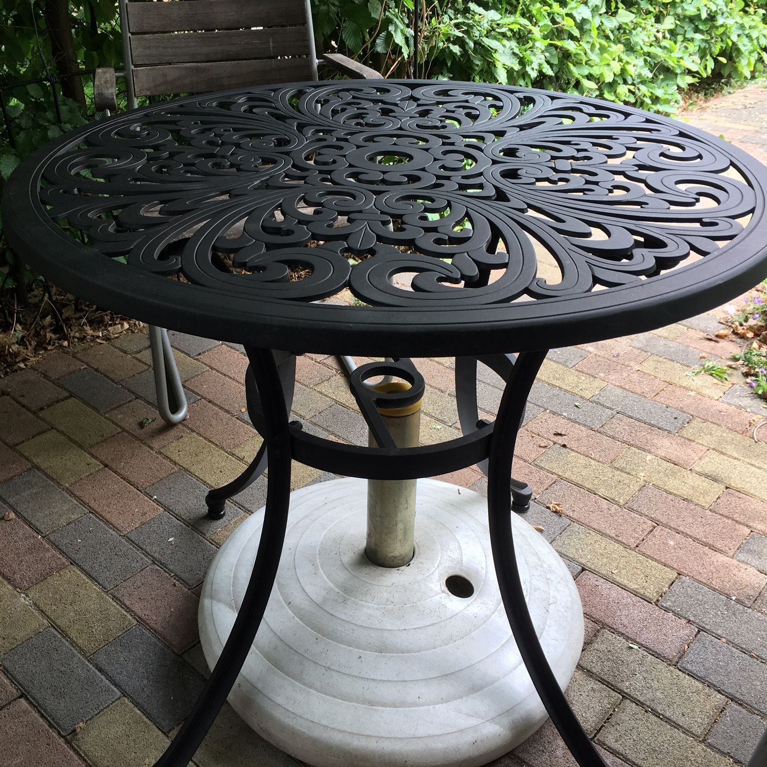 Jill Table 2 Seater Set - Antique Bronze