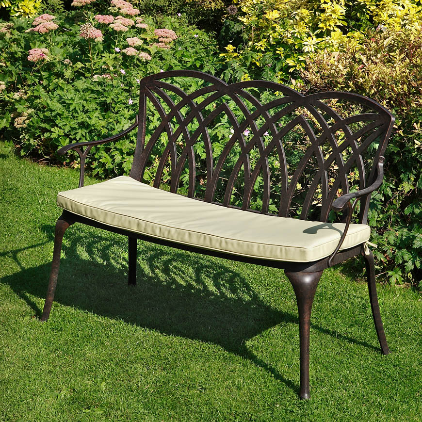 April Bench - Antique Bronze