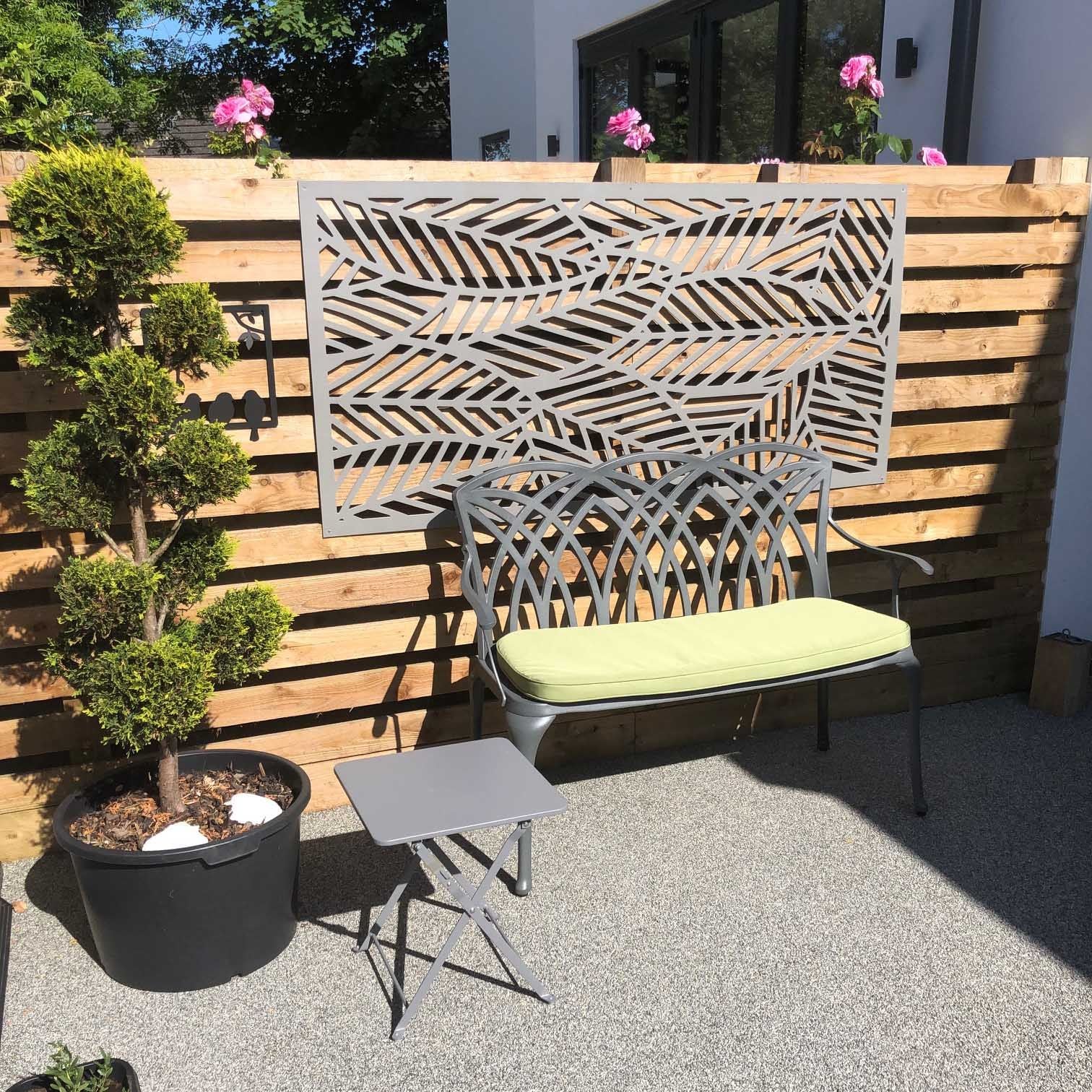 April Bench Set - Slate