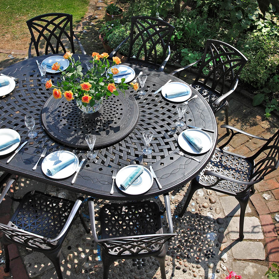 Gloria Table - Antique Bronze