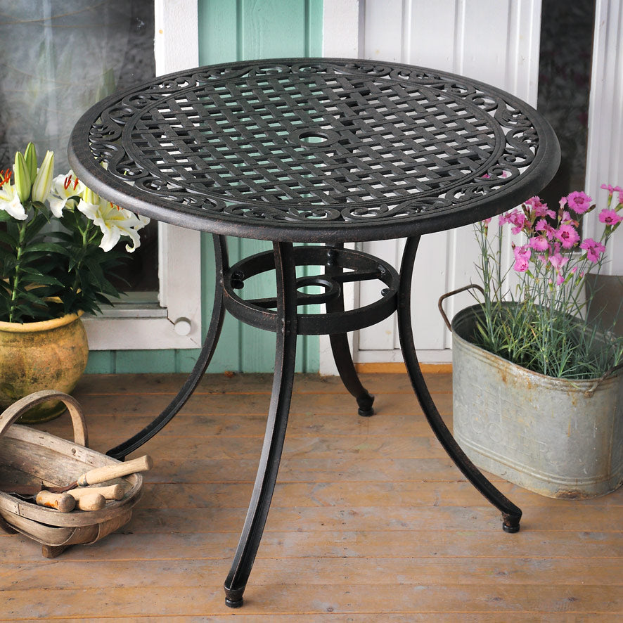 Hannah Table 2 Seater Set - Antique Bronze