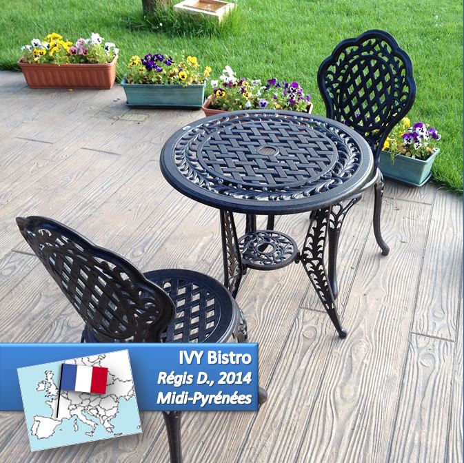 Ivy Bistro - Antique Bronze