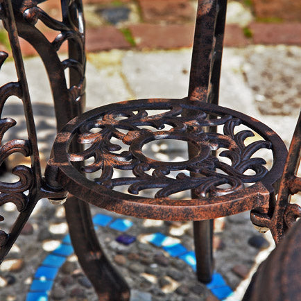 Ivy Bistro Table - Antique Bronze