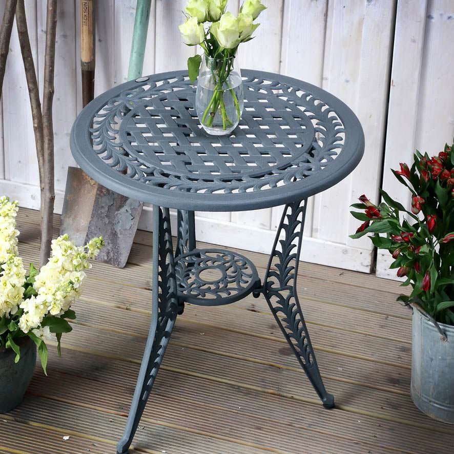 Ivy Bistro Table - Slate Grey