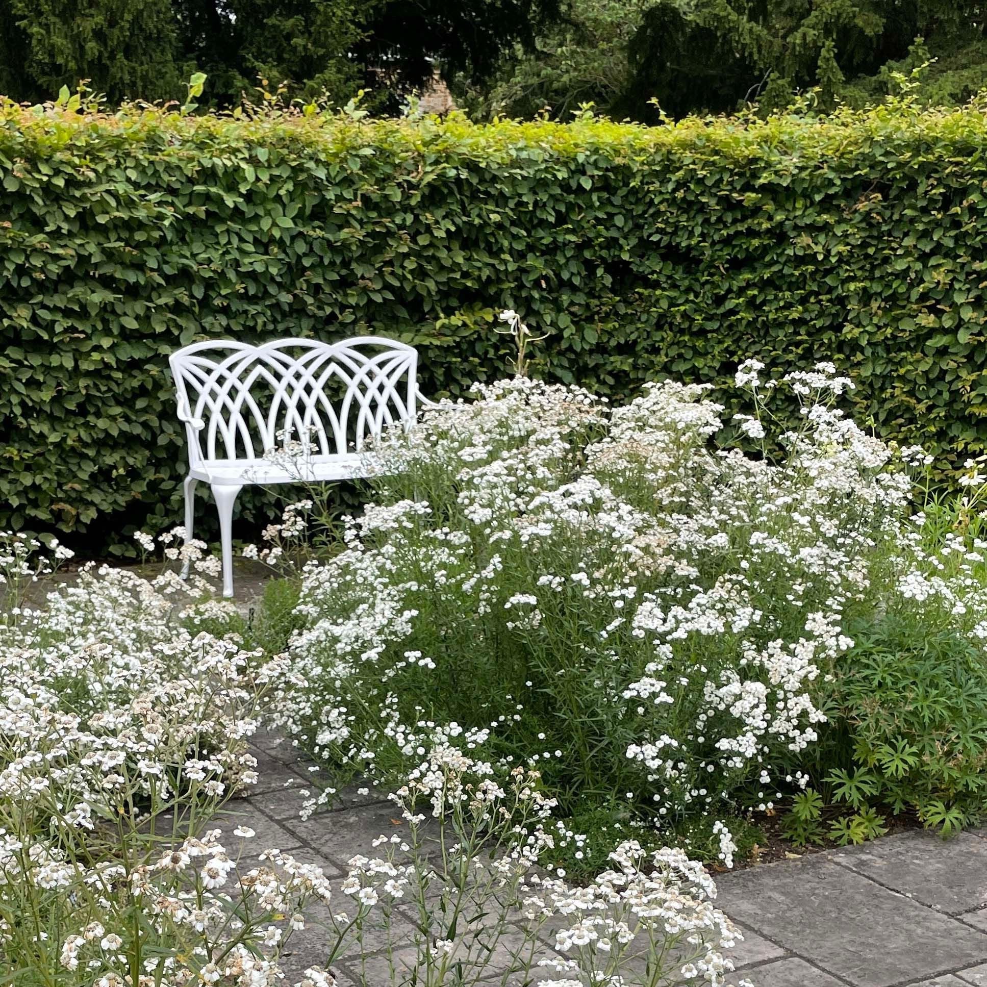April Bench Set - White